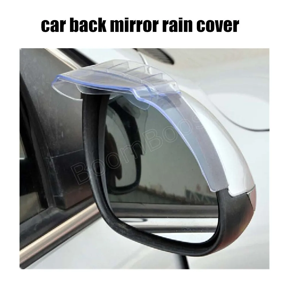 2PCSSETUsefulRainproofBladescarMirrorCoverRearviewMirrorRain