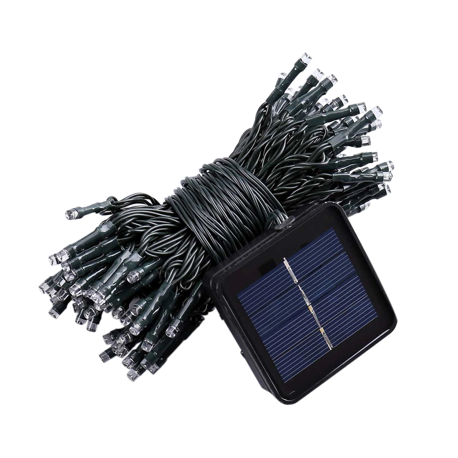 33FT 10m 50 LED Solar Powered Fairy String Lights Waterproof for