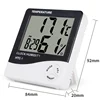 Indoor Room LCD Electronic Temperature Humidity Meter Digital Thermometer Hygrometer Weather Station Alarm Clock HTC-1 ► Photo 3/6