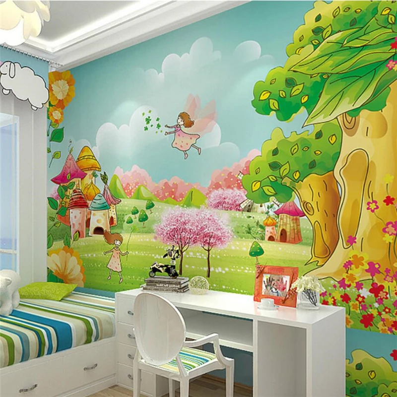 Gratuit Images Beibehang Personnalise 3d Papier Peint Mural Anime Dessin Anime le plus cool salutations