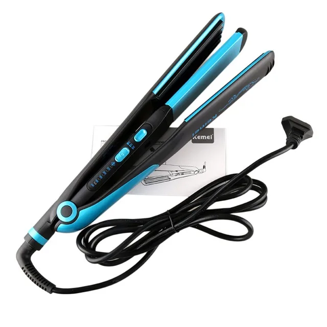 Dual Use Hair Curler Kemei KM 531 Electric Hair Straightening Machine 2