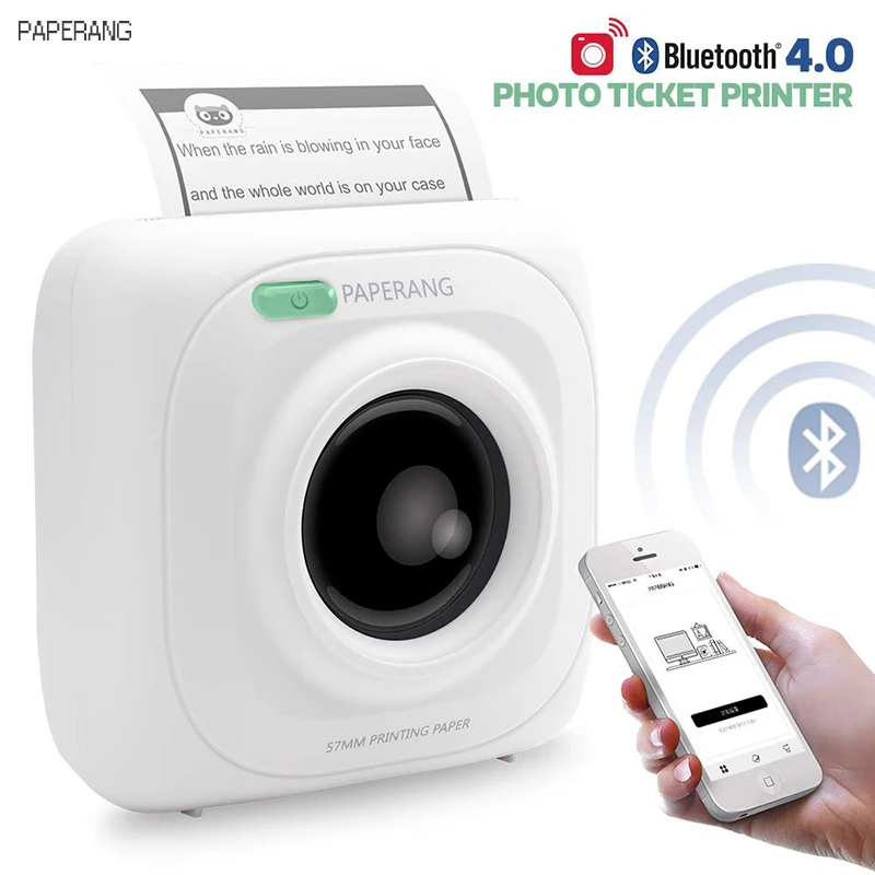 PAPERANG P1 Portable Bluetooth 4.0 Printer Thermal Photo