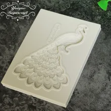 Peacock Silicone Mould