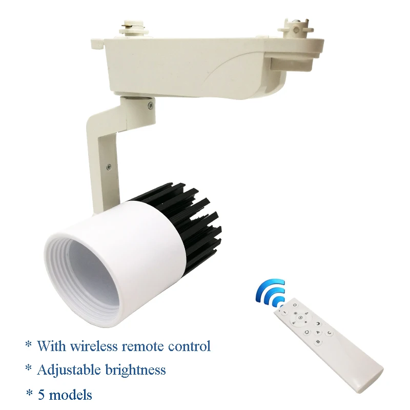 Dimmable Cob Led Track Light 20w Wireless Remote Control Dimmable Cob Led Track Light 20w