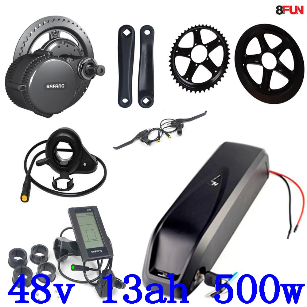 bafang 500w mid drive kit with battery