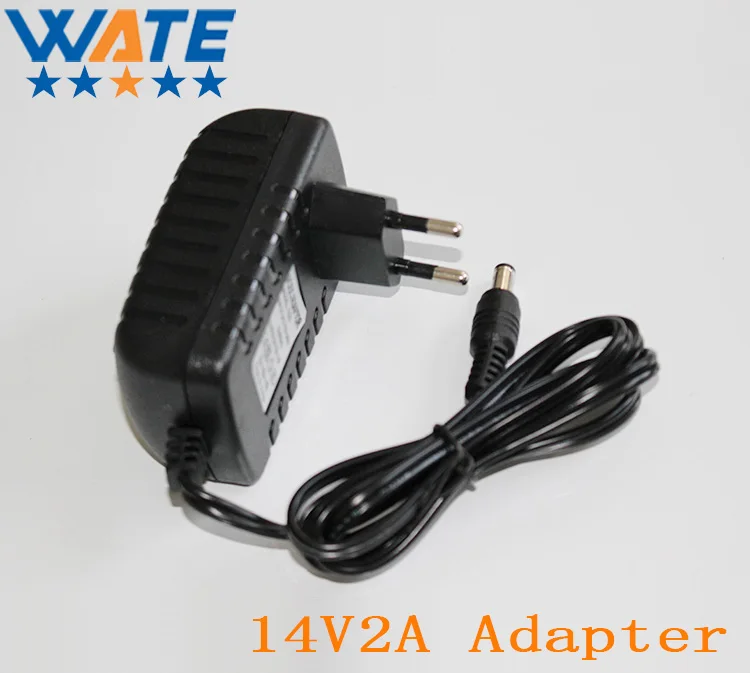 14V2A AC 100V 240V Converter Adapter DC 14V 2A 2000mA Power Supply EU ...