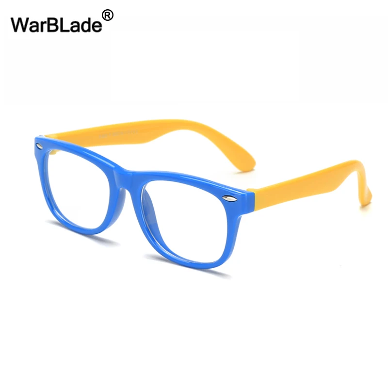 WarBLade силиконовые детские прозрачные очки для девочек и мальчиков мягкие гибкие