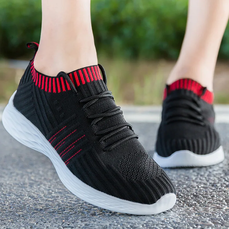 

Microfiber women's sneakers wedges striped 2019 spring/autumn sneakers girls shoes size 35-41 comfortable black sneakers