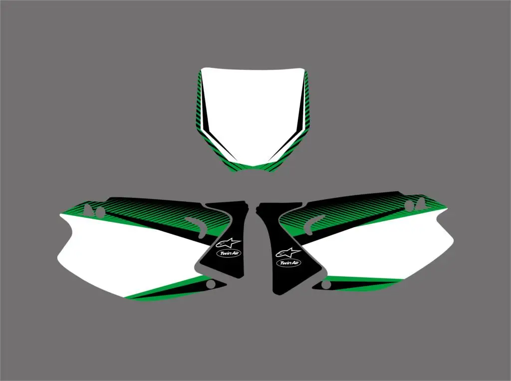 NICECNC наклейка для мотоцикла Kawasaki KX125 KX250 KX 125 250 2003 2004 2005 2006 2007 2008 2009 2010 2011 2012|Наклейки