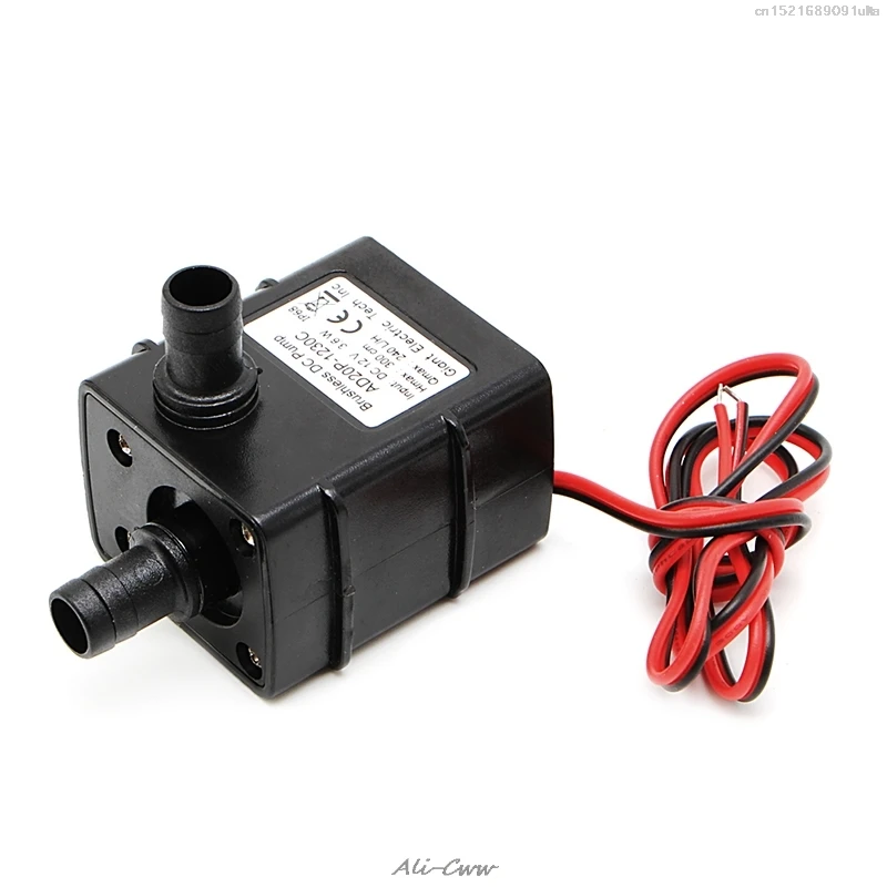 Новинка 2018 Погружной водяной мини насос DC12V 3m 240L/H с бесщеточным двигателем лучшее