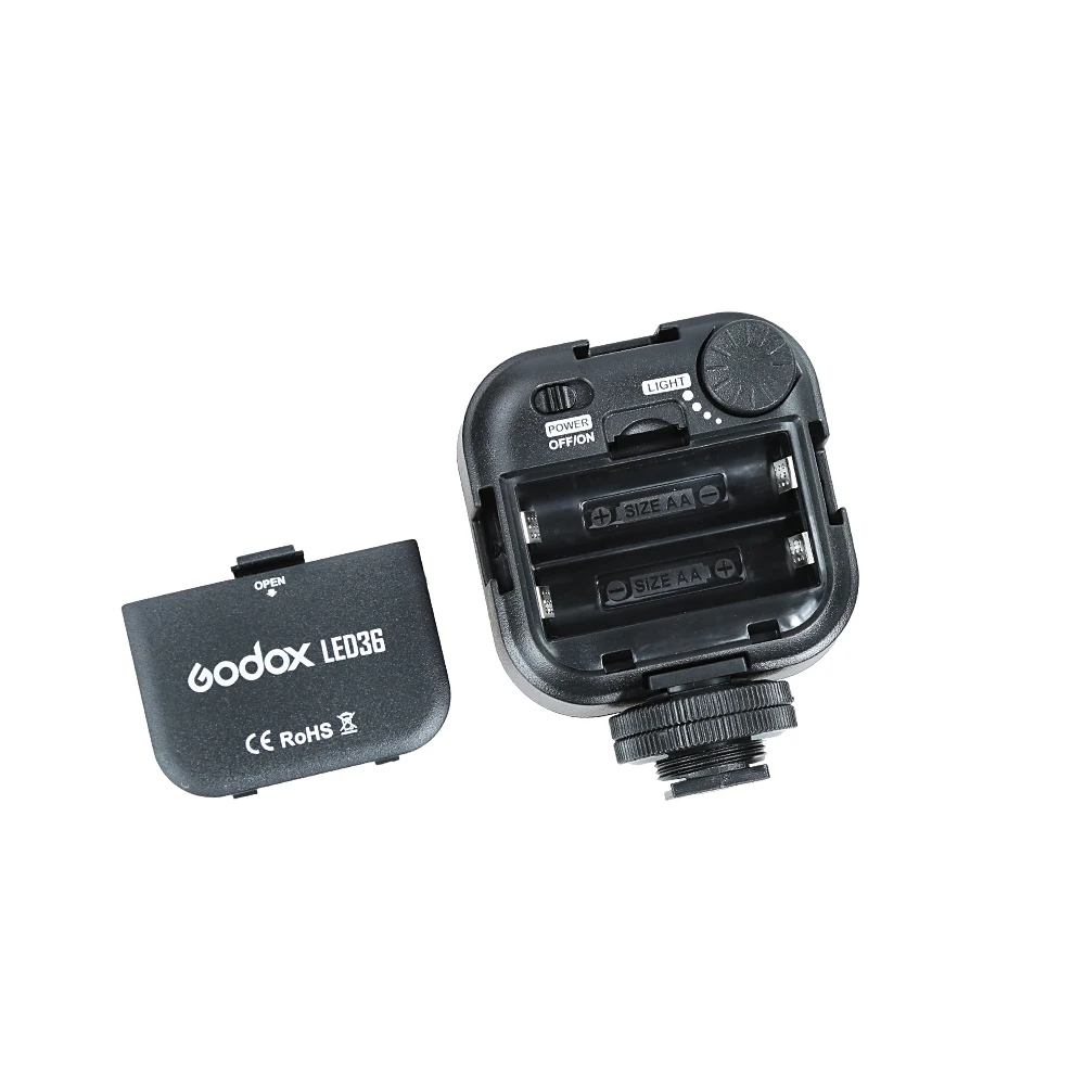 3 шт. Godox LED36 видео Лампа LED 36 свет для Nikon Canon Sony цифровая камера видеокамера мини DVR