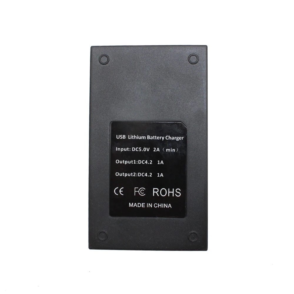 Зарядное устройство Uranusfire USB для аккумуляторов 18650 26650 16340 36650 2 слота