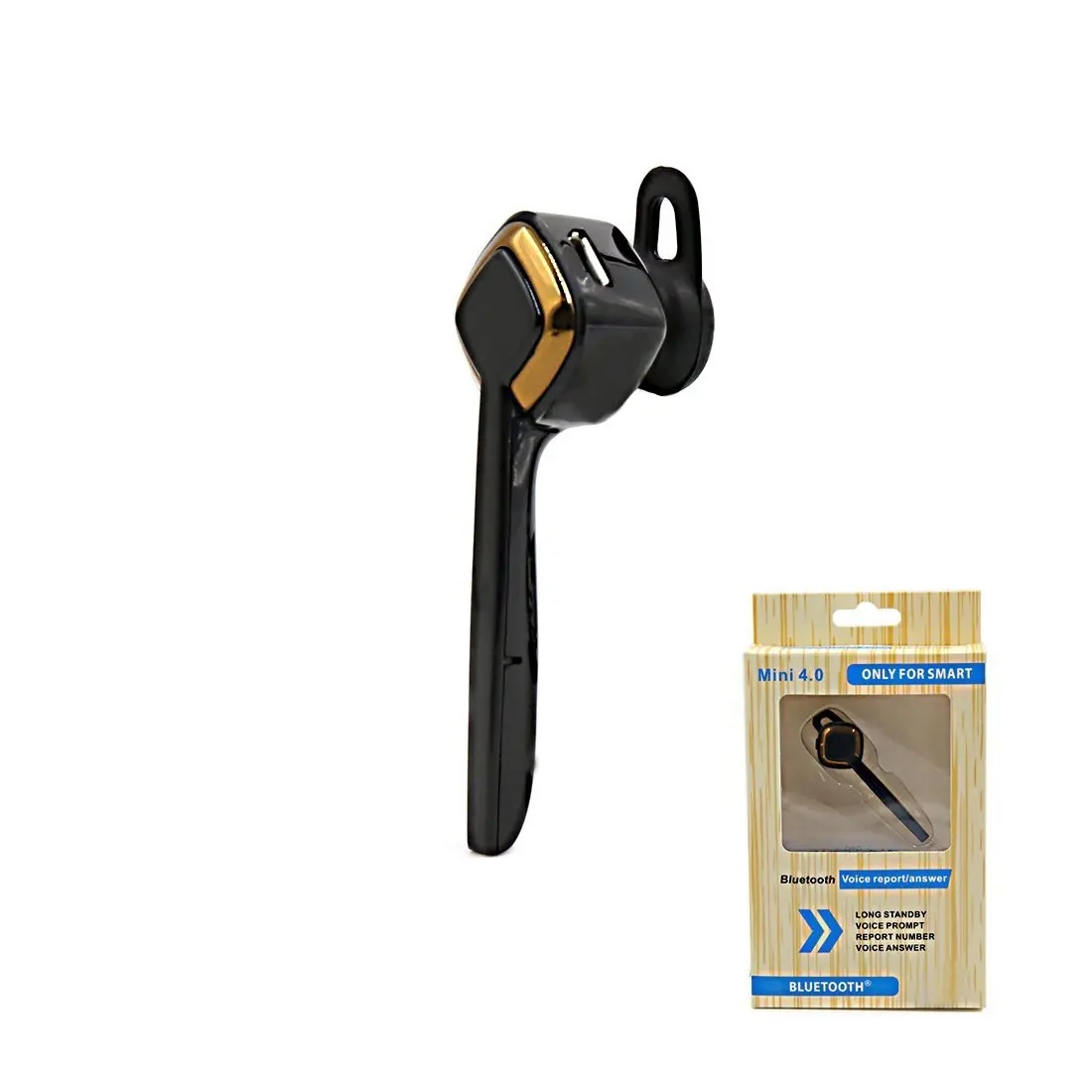

uxcell 4.0 headphone wireless headset with HD microphone earphone for iPhone smsung Nexus LG ZTE and other smartphones