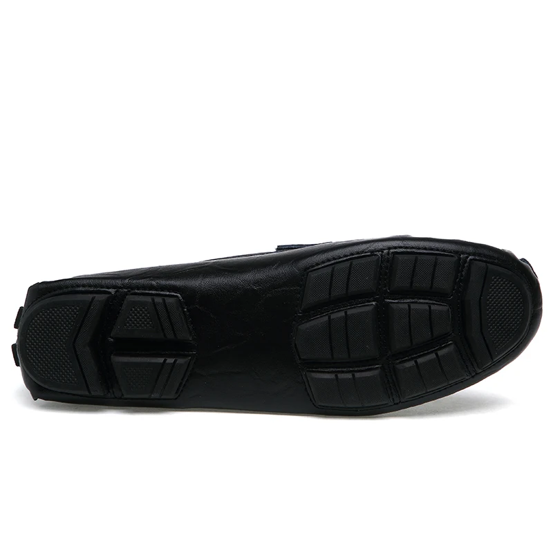JKPUDUN/мужская кожаная обувь размера плюс г. Повседневная Летняя мужская обувь для вождения без шнуровки, дизайнерская обувь на плоской подошве дышащие мужские лоферы