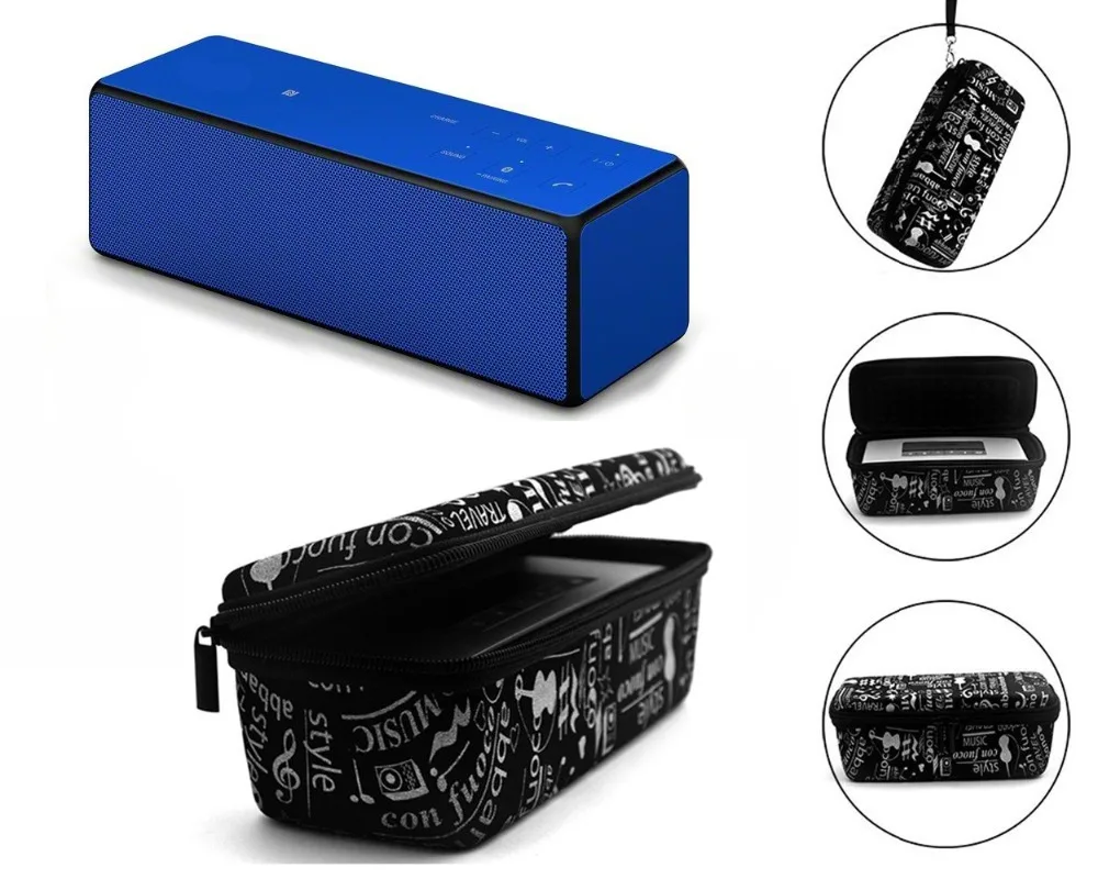 bilder für EVA Reise Tragetasche Sleeve Tragbare Schutz Box Cover Für Sony SRSX3/SRSX33 Drahtlose Bluetooth Lautsprecher bilder für EVA Reise Tragetasche Sleeve Tragbare Schutz Box Cover Für Sony SRSX3/SRSX33 Drahtlose Bluetooth Lautsprecher