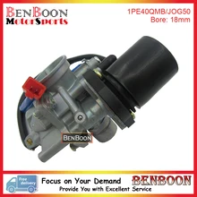 JOG50 JOG80 18mm Carb Carburador para 2 T Minarelli 1PE40QMB Motor Scooters Chinos