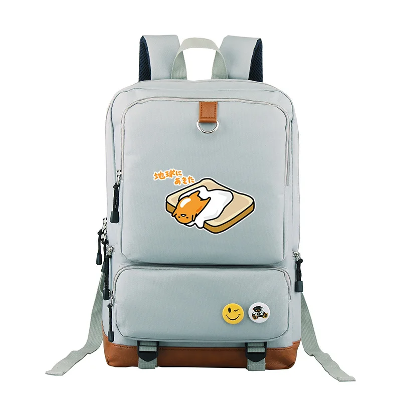 Lazy eggs оксфорды аниме рюкзак Mochila рюкзаки для ноутбука подростков девочек