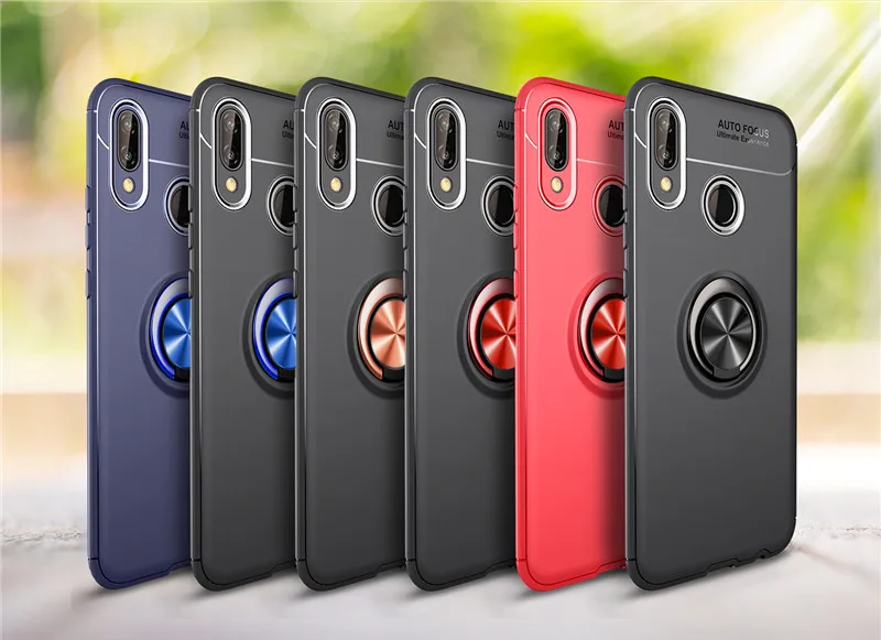 Чехол для Huawei Y9 2019 Enjoy 9 Plus мягкий силиконовый чехол с подставкой P30 Pro Honor 8C Mate 20 Lite