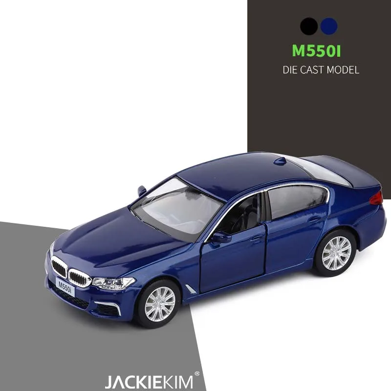 

High Simulation RMZ City 1/36 M550i Diecasts Model Toy Car Metal Classical Alloy Car Model Excellent Toys For Children Gifts