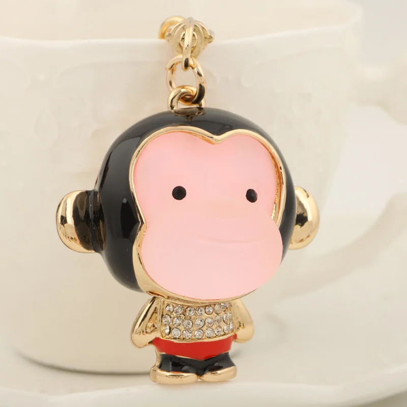 bag brand with monkey keychain