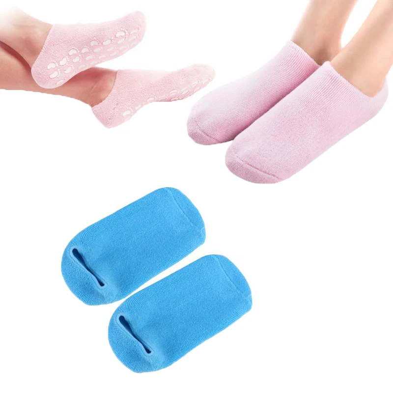 Reusable SPA Gel Socks Moisturizing Whitening Exfoliating Foot Mask