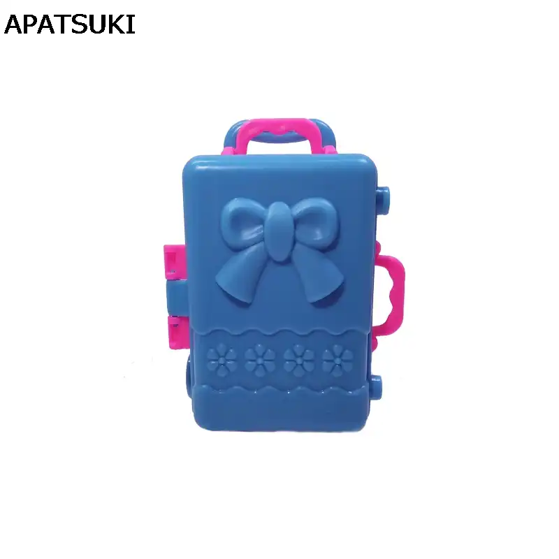 barbie storage suitcase