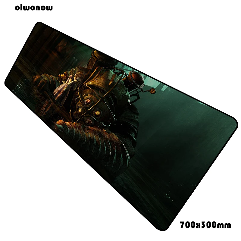 Size 700x300x2mm Коврик для мыши bioshock, 70x30 см, игровой коврик для мыши, аниме locrkand, офисный коврик, Настольный коврик, высококлассный коврик для игры, pc gamer, коврики - Цвет: Size 700x300x2mm