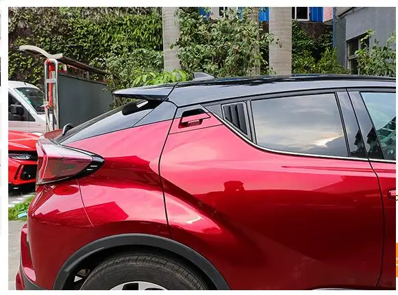 Для Toyota CHR- автомобильные аксессуары боковое заднее окно украшение затвора крышка отделка автомобильные аксессуары