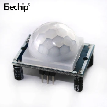

5pcs/lot HC-SR501 HCSR501 NEW Adjust Infrared IR PIR Motion Sensor Detector Module Security Motion Swith for night light control