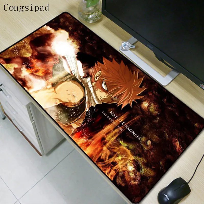 Congsipad Japan Anime One Piece MousePad Notebook Computer Mousepad Gaming Mouse Mats Practical Office Desk Resting Surface