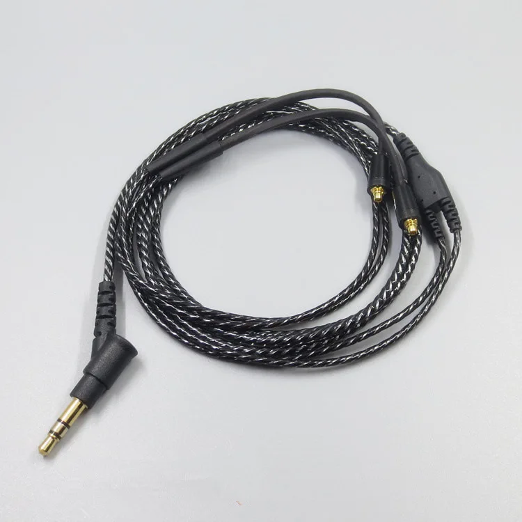 HPHF Сменные кабели для наушников 3 5 мм аудио разъем Aftermarket с микрофоном SHURE SE535 WESTONE