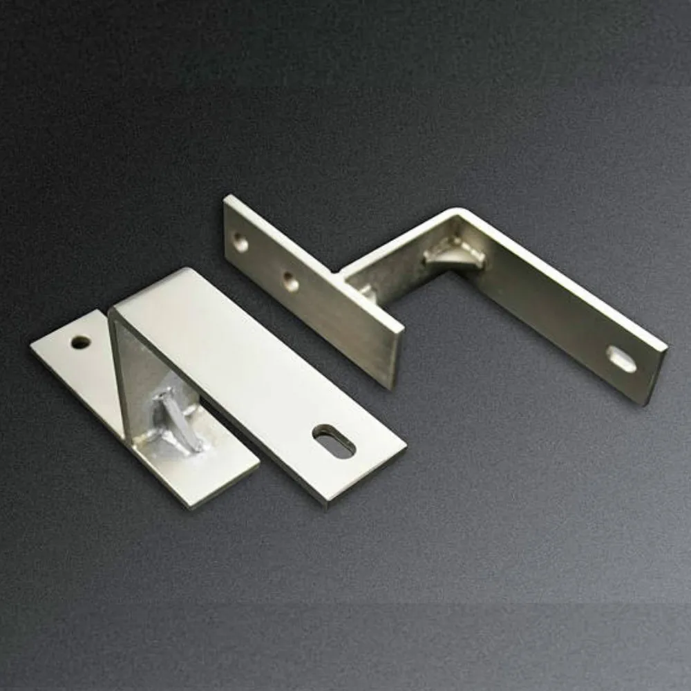 5ft 16ft Diy Brushed Nickel Steel Bypass Sliding Barn Door