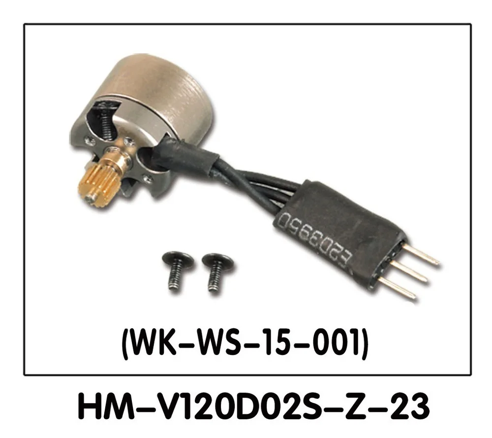 Walkera Новый V120D02S части HM Z 23 бесщеточный мотор WK WS 15 001|brushless motor|v120d02s partsmotor brushless motor |
