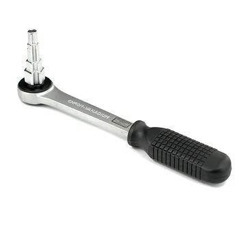

Radiator Spanner Durable Multiused Home Supplies Nipples Radiator Carbon Steel Ratchet Spanner 10-21 Stepped Wrench 276x42.3mm