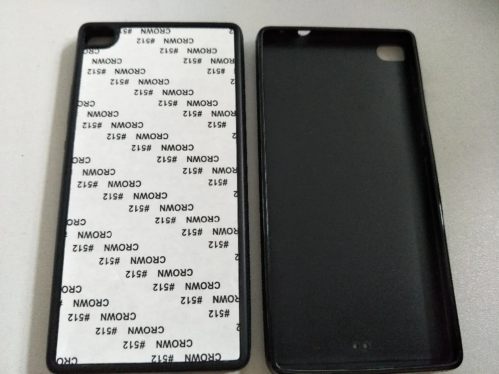 Для Huawei P8 2D Резиновый чехол с пустые алюминиевые пластины вставки сублимации