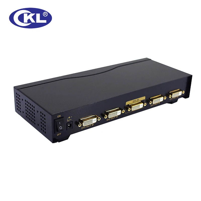 CKL DVI-94E 4 Порты и разъёмы разделитель DVI 1x4 разделитель DVI коробка