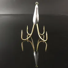 2 шт. анкерный крюк 6 размеров три/четыре анкерных коготь крюк свинцовый молоток крюк с колючей якорь крючок для рыбалки