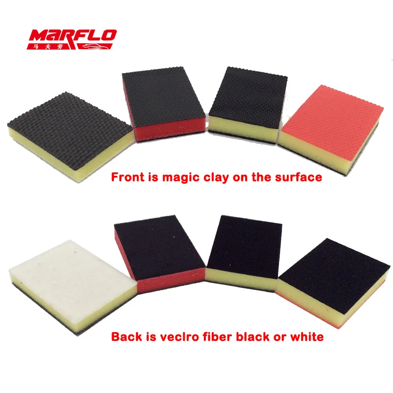 

Medium Car Wash Sponge Magic Clay Bar 2.0 Clean Clay Bar Auto Detailing Cleaner Car Paint Care