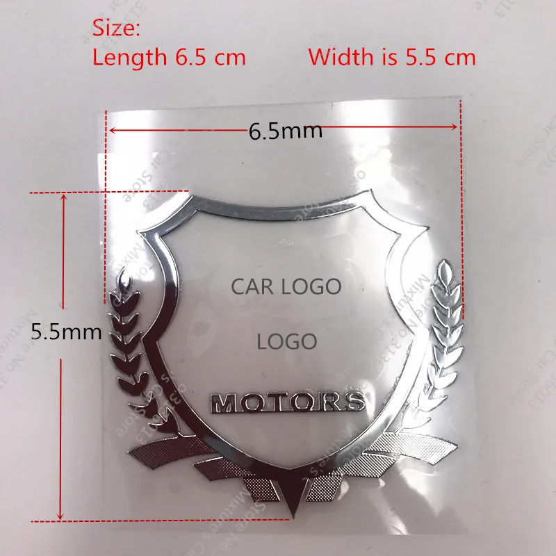 

2pc Metallic Aluminum Emblem Car Styling fit for FORD OPEL astra MAZDA cx-5 FOCUS 2 Focus 3 2005-2014 Mondeo Metal Badge Sticker