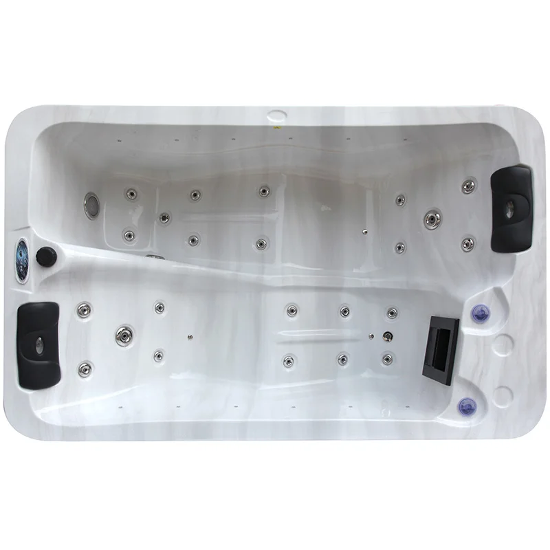 2,1 метров роскошный специальный дизайн Бальбоа система уличная вихревая Ванна Двойные люди массажная ванна для спа M-3502
