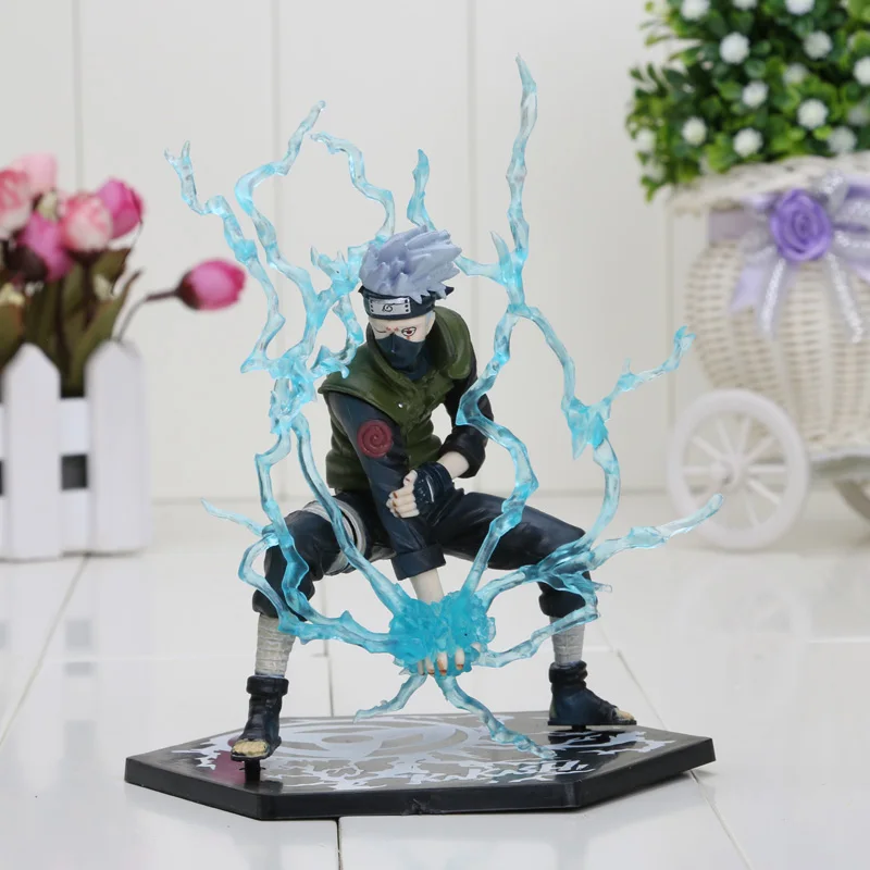 Героя аниме «Наруто фигурка Shippuden Figuarts нулевой Uzumaki Naruto у героя мультфильма Саскэ Утиха костюм сакуры Харуно Хината Хюга обувь для косплея героя Хатаке Какаси из аниме «Минато Джирайя фигурка игрушки - Цвет: 2 No Box