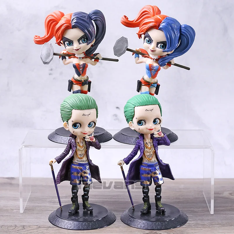 

Q Posket Joker / Harley Quinn Suicide Squad PVC Figure Collectible Model Toy Qposket Doll
