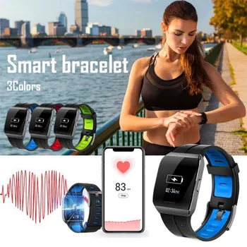 

2019 New X1 Smart Big Screen Bracelet Health Monitoring Information Push Sports Tracking Social Entertainment Smart Watch
