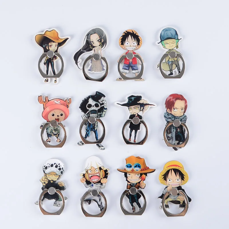 One Piece Stand Holder 360 Degree Metal Finger Ring Free Shipping Senpai Knows