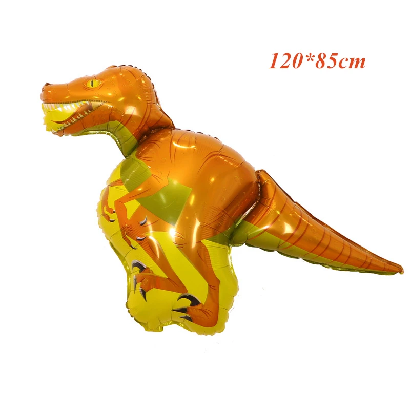 1 шт. гигантский динозавр фольгированный шар для мальчиков воздушные шарики в виде животных Детские динозавры украшения для вечеринки, дня рождения гелиевые шары детские игрушки - Цвет: 11