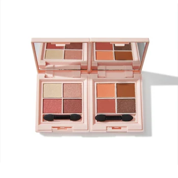 

Four colors Matte Shimmer Eye Shadow Waterproof Smudge-proof Colorfast Eyeshadow Palette