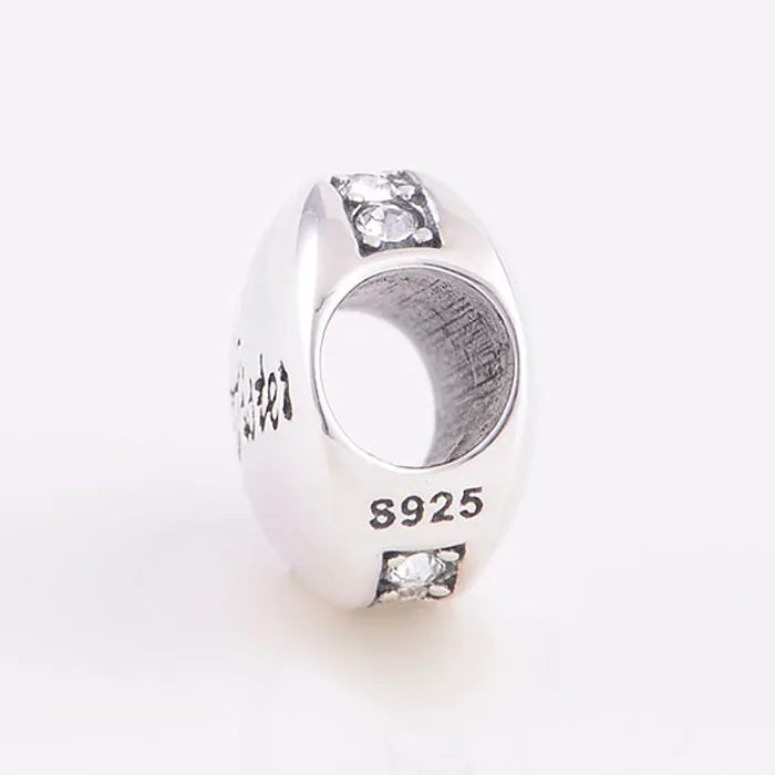 X090A-(4)925 sterling silver beads charm fit for pandora charms bracelet DIY women jewelry making