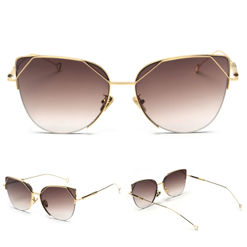 Half Frame Sunglasses Lady detail (8)