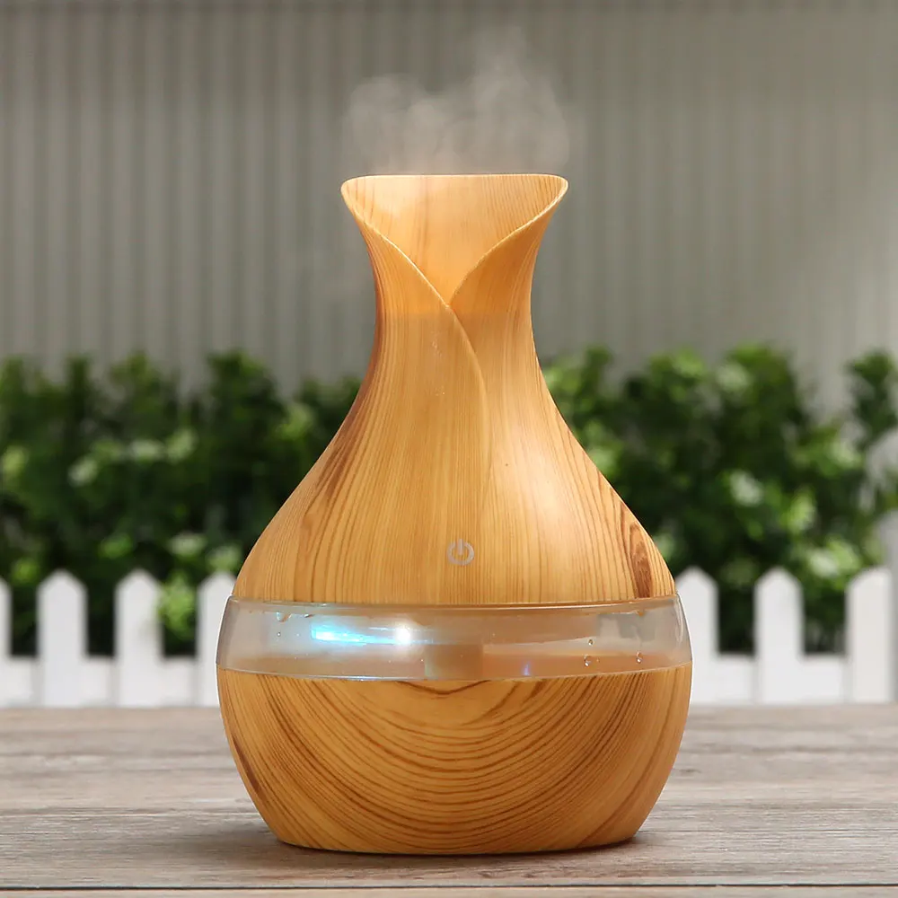 

EASEHOLD Clearance 300ml USB Aroma Essential Oil Diffuser Ultrasonic Air Aromatherapy Humidifier Purifier With 7color LED Light