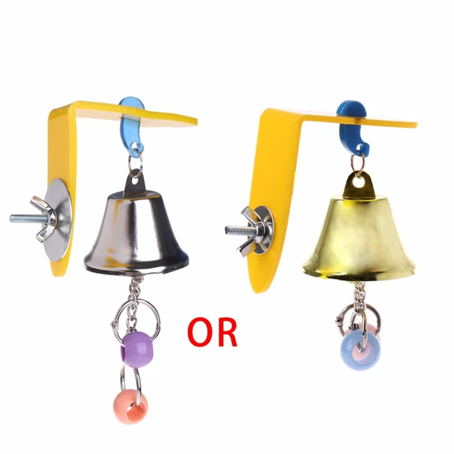 Dropship Bird Wind Chime With Bell; Hanging Bell Chain Parrot Toys